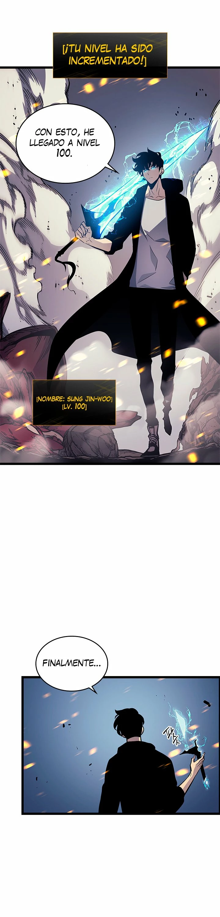Solo Subiendo de level > Capitulo 105 > Page 381